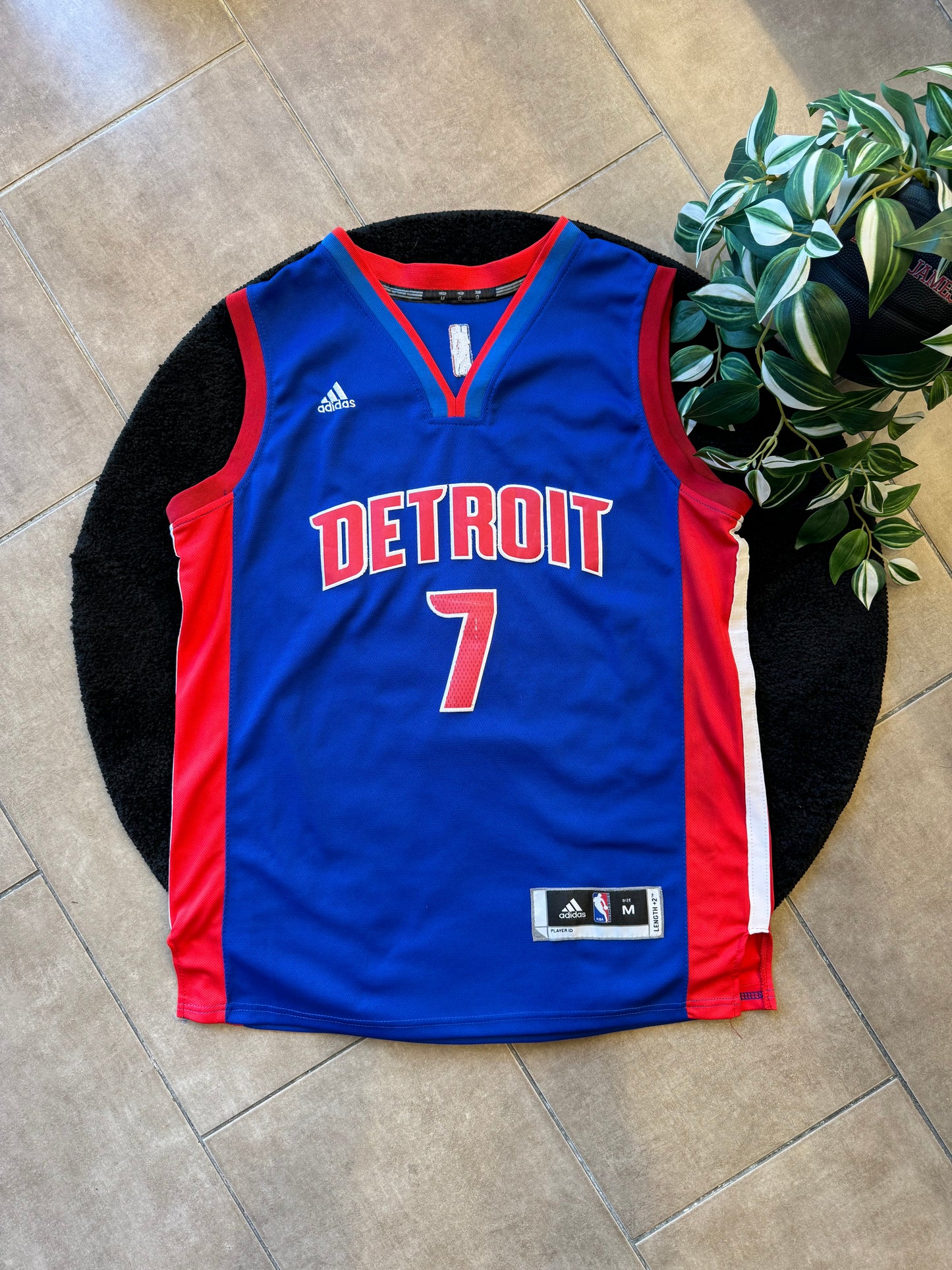 #7 Brandon Jennings Detroit Pistons