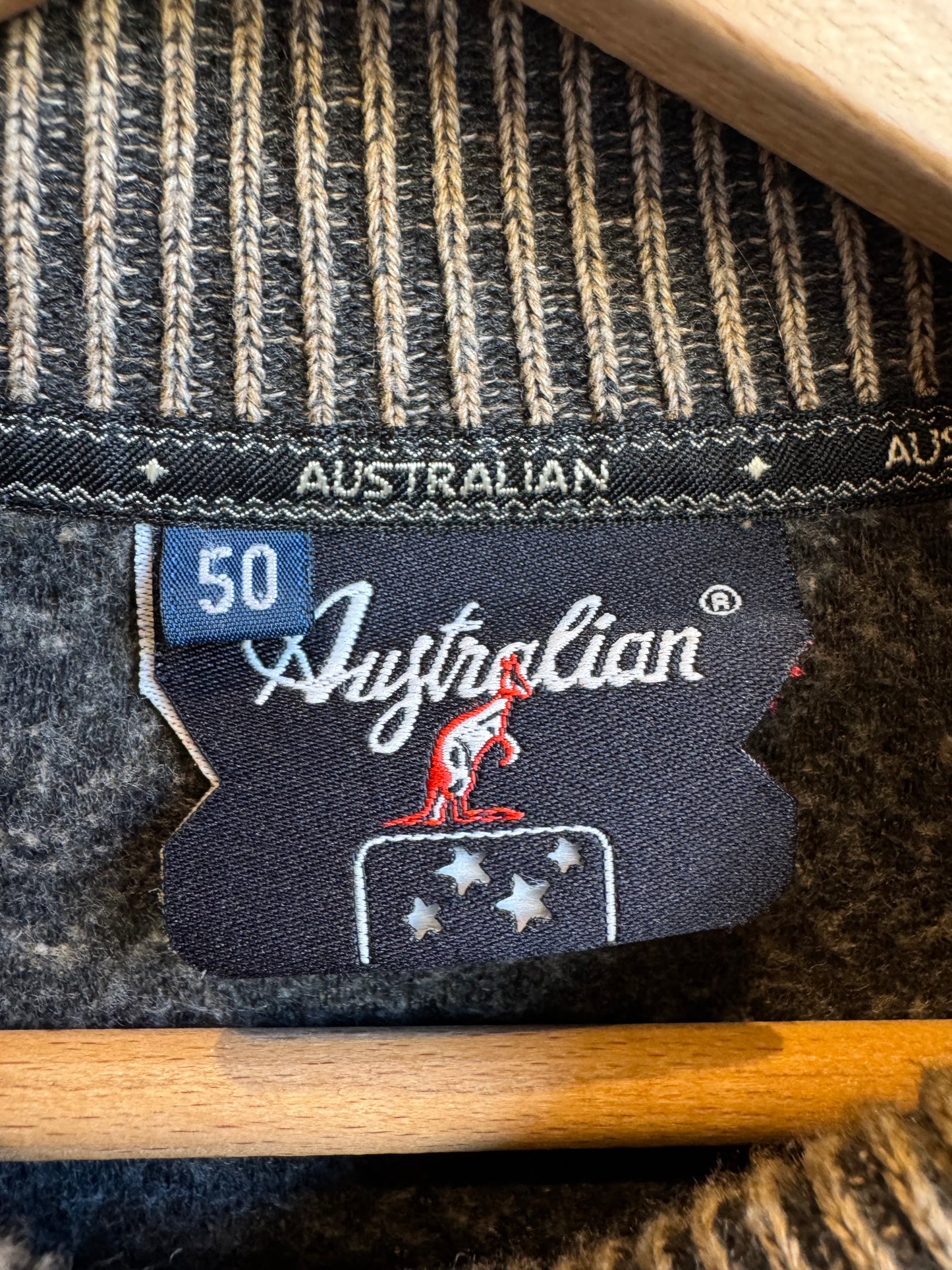 Felpa con zip Australian