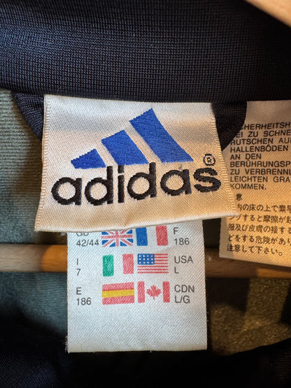 Felpa con zip Adidas vintage