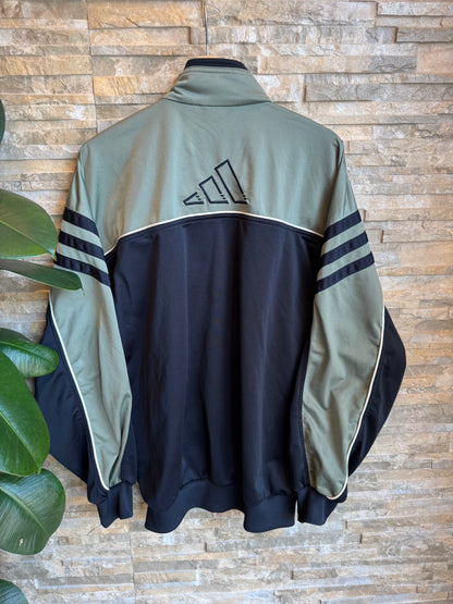 Felpa con zip Adidas vintage